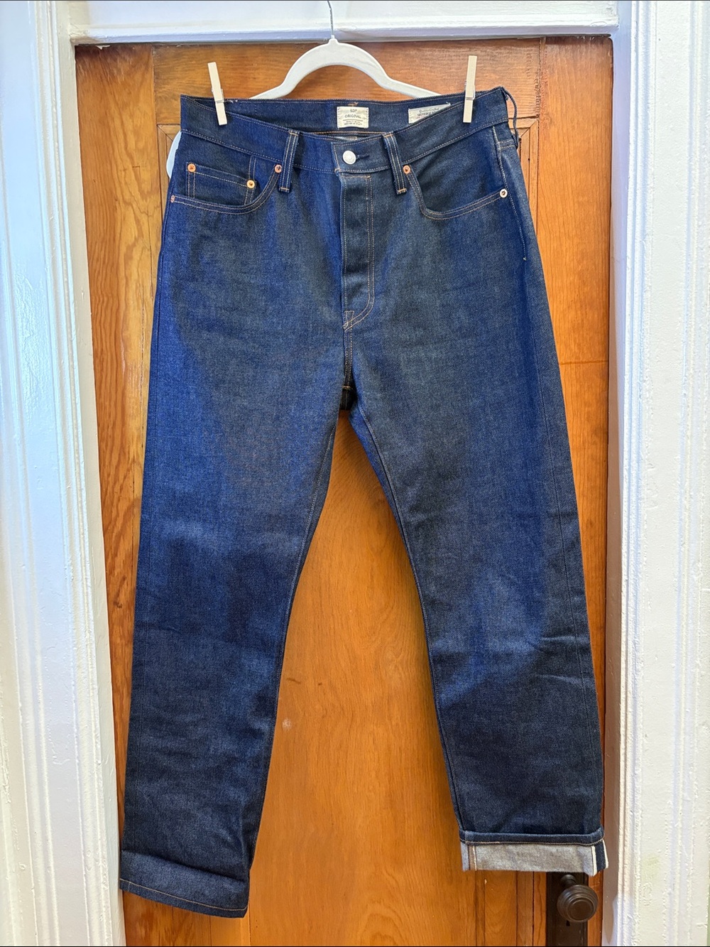 Levi's Selvedge Straight-Leg Women’s Jeans 30 NWOT